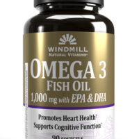 Omega III EPA & DHA Fish Oil 1000 mg.