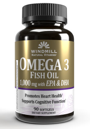 Omega III EPA & DHA Fish Oil 1000 mg.