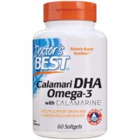 Doctor’s Best, Calamari DHA Omega-3 with Calamarine, 180 Softgels