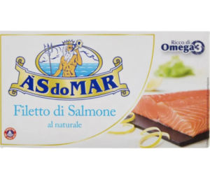 Asdomar Natural Salmon Fillet 150 g