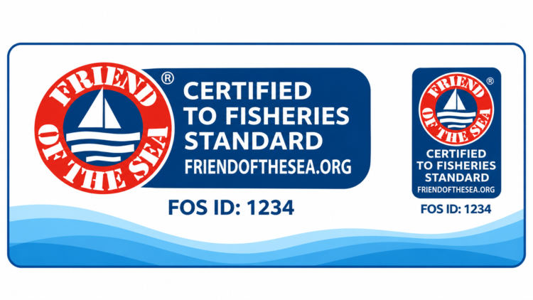 Friend of the Sea introduces new certification labels with specific claims and a unique FOS ID