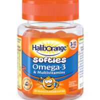 Omega-3 & Multivitamin Softies Orange x30