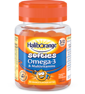 Omega-3 & Multivitamin Softies Orange x30