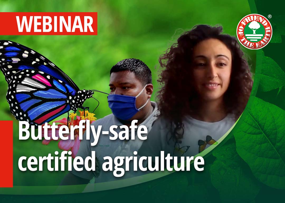 Butterfly safe certifation agriculture