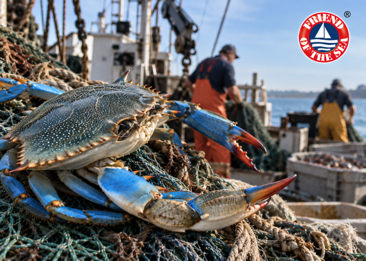 Blue crab emergency: Friend of the Sea and WSF launch an initiative to support Italian fishers