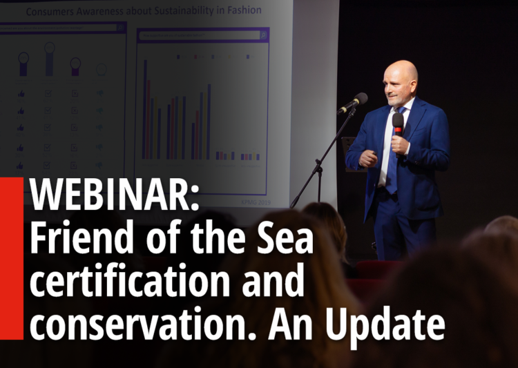 Webinar on “Friend of the Sea certification and conservation. An Update” 19th December 2024