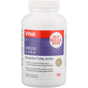 Vital Omega 3, 6 & 9 Family Pack 90 Capsules